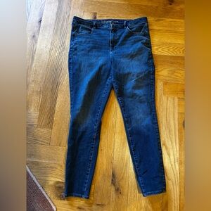American Eagle Outfitters Dark Blue Skinny Jeans